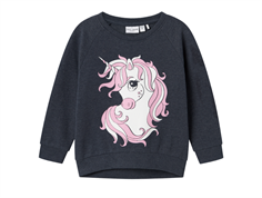 Name It dark sapphire cute unicorn sweatshirt